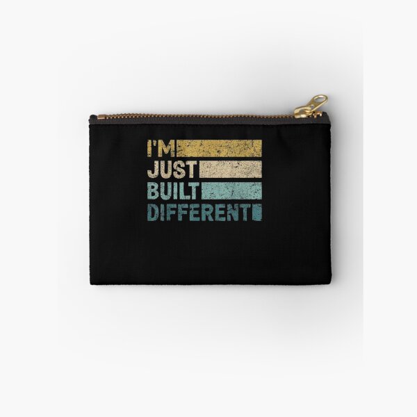 Item preview, I'm Just Built Different Vintage Retro Quote | Funny Motivational Graphic designed and sold by Gbriel3.