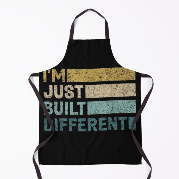 Item preview, I'm Just Built Different Vintage Retro Quote | Funny Motivational Graphic designed and sold by Gbriel3.