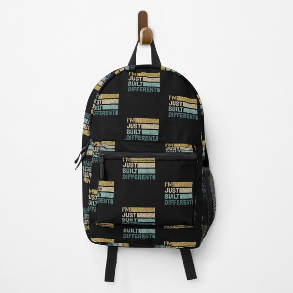 Item preview, I'm Just Built Different Vintage Retro Quote | Funny Motivational Graphic designed and sold by Gbriel3.