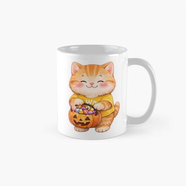 Item preview, Orange Tabby Cat Pumpkin Basket designed and sold by Wawa5656.