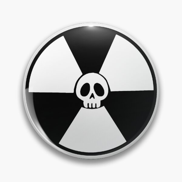 Item preview, White nuclear skull designed and sold by Lagueny.