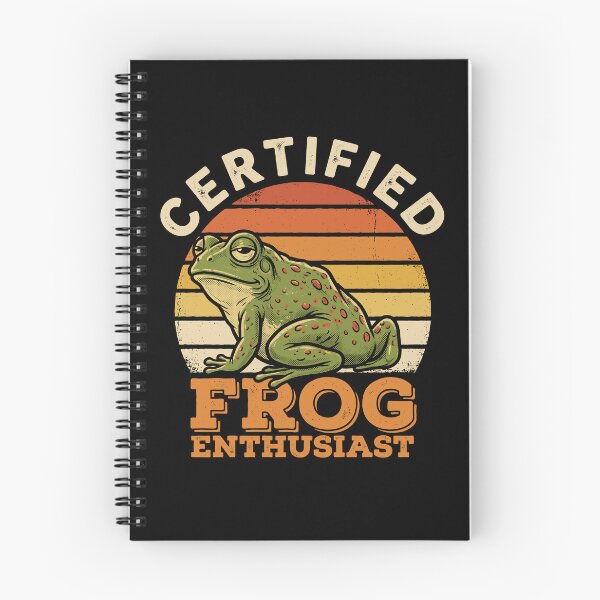Item preview, Certified Frog Enthusiast Frog Lover Amphibian Owner designed and sold by Doodleoub.