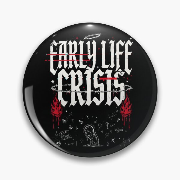 Item preview, Early Life Crisis Underground Rap Meme designed and sold by Redgiant87x.