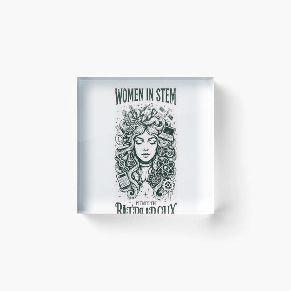 Item preview, Women In STEM Petrify The Patriarchy designed and sold by Neurospicy Trolls.