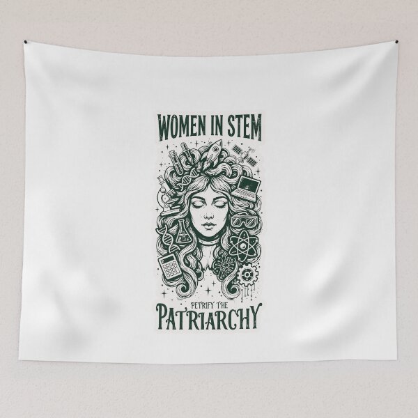 Item preview, Women In STEM Petrify The Patriarchy designed and sold by Neurospicy Trolls.