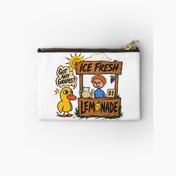 Item preview, Got Any Grapes Funny Duck At Lemonade Stand Retro Comic designed and sold by Vermanartist.