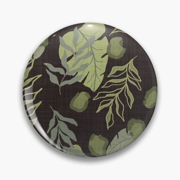 Item preview, Tropical Botanical Leaves Monstera Leaves and Leopard Spots Chocolate Brown designed and sold by JasmineGDesigns.