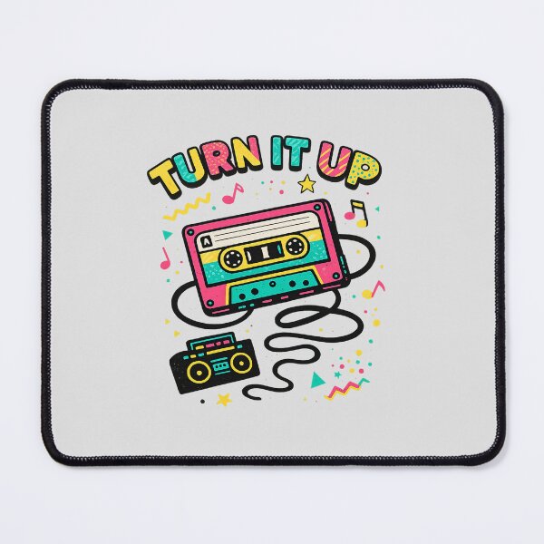 Item preview, Turn It Up – Retro Cassette Music Vibes Design designed and sold by Arrow2025.