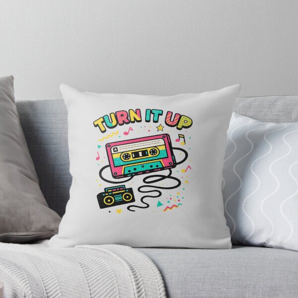 Item preview, Turn It Up – Retro Cassette Music Vibes Design designed and sold by Arrow2025.