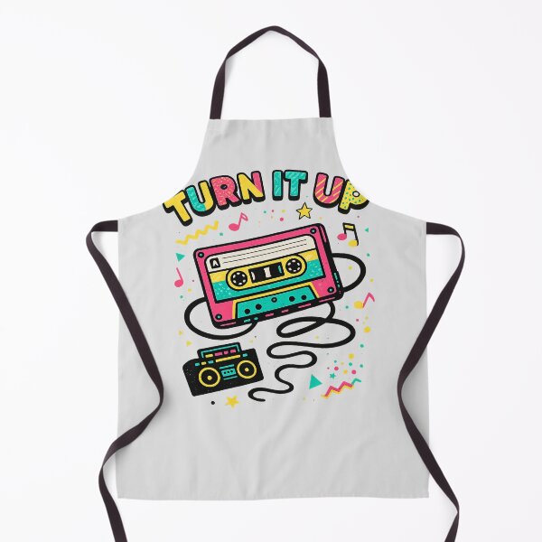Item preview, Turn It Up – Retro Cassette Music Vibes Design designed and sold by Arrow2025.