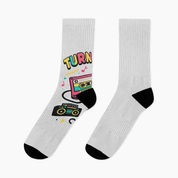 Item preview, Turn It Up – Retro Cassette Music Vibes Design designed and sold by Arrow2025.
