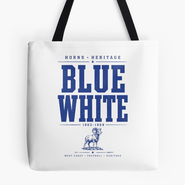 Item preview, Blue White 1963–1969 — Vintage West Coast Football Heritage designed and sold by elcarnero.
