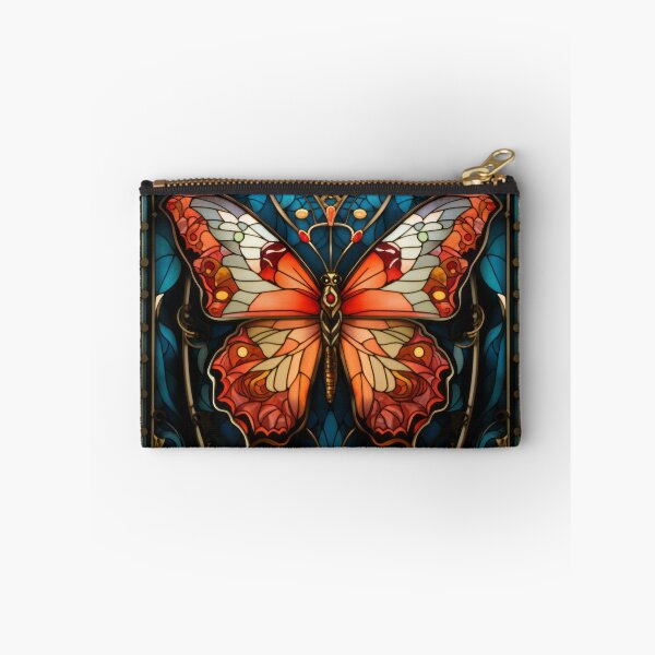 Item preview, Butterfly Stained Glass Art Panel designed and sold by pinkal.