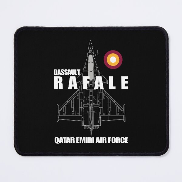 Item preview, Dassault Rafale Qatar Emiri Air Force Technical Blueprint - White Edition designed and sold by Magazine Combate.
