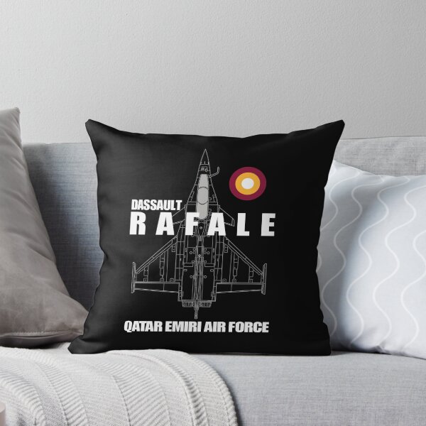Item preview, Dassault Rafale Qatar Emiri Air Force Technical Blueprint - White Edition designed and sold by Magazine Combate.
