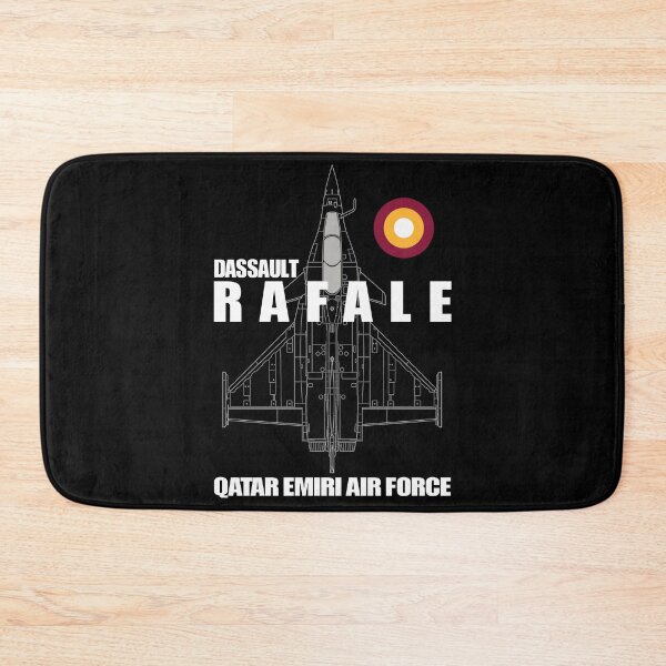 Item preview, Dassault Rafale Qatar Emiri Air Force Technical Blueprint - White Edition designed and sold by Magazine Combate.