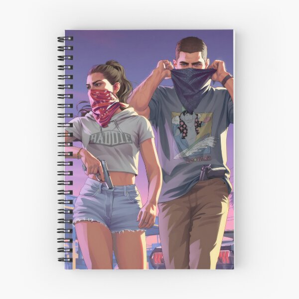 Item preview, Outlaw Couple Neon Sunset - Digital Art Urban Action Style designed and sold by Billy Morfo™.