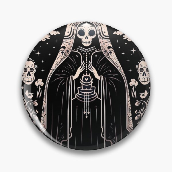 Item preview, Dia De Los Muertos Virgen De Guadalupe designed and sold by TacoTruck Shop.