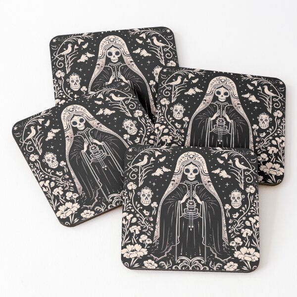 Item preview, Dia De Los Muertos Virgen De Guadalupe designed and sold by TacoTruck Shop.