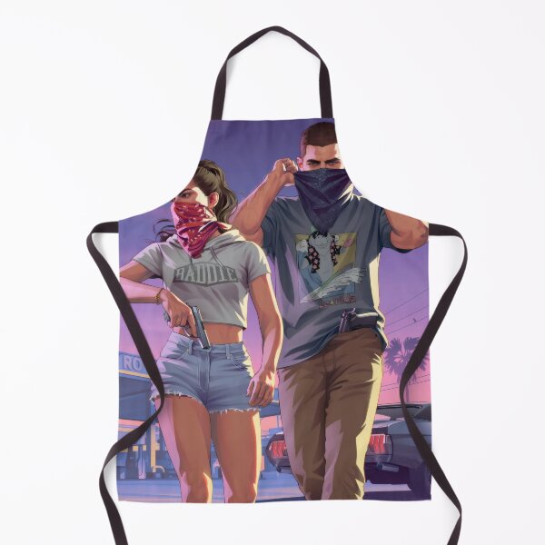 Item preview, Outlaw Couple Neon Sunset - Digital Art Urban Action Style designed and sold by Billy Morfo™.