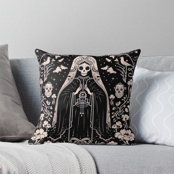 Item preview, Dia De Los Muertos Virgen De Guadalupe designed and sold by TacoTruck Shop.