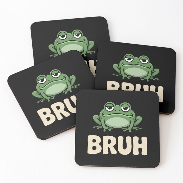 Item preview, Bruh Frog Meme Gen Z Humor designed and sold by Doodleoub.