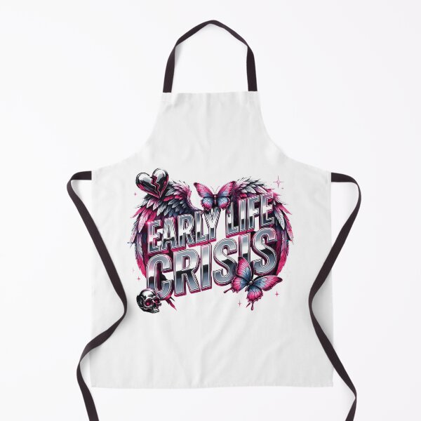 Item preview, Early Life Crisis Gen Z Funny Quote designed and sold by Redgiant87x.