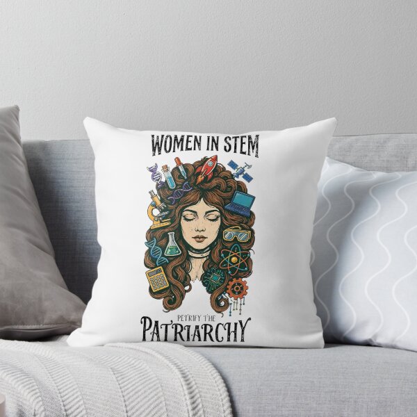 Item preview, Woman In STEM Petrify The Patriarchy designed and sold by Neurospicy Trolls.