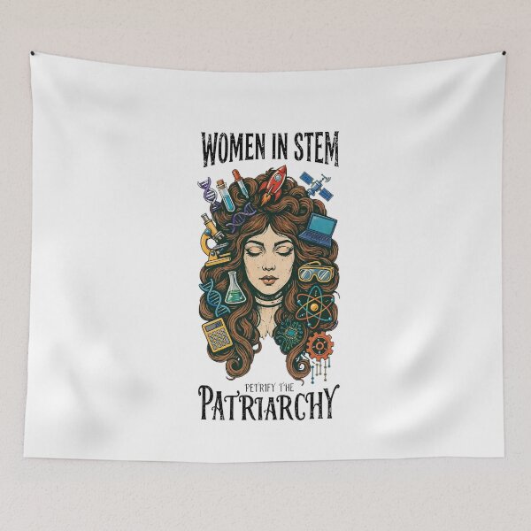 Item preview, Woman In STEM Petrify The Patriarchy designed and sold by Neurospicy Trolls.