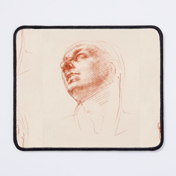 Item preview, Sanguine Head Study Looking Upward designed and sold by artofuniverse.