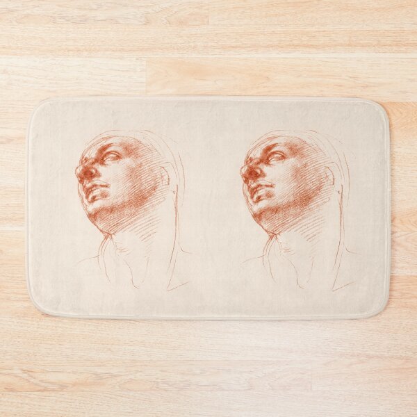 Item preview, Sanguine Head Study Looking Upward designed and sold by artofuniverse.