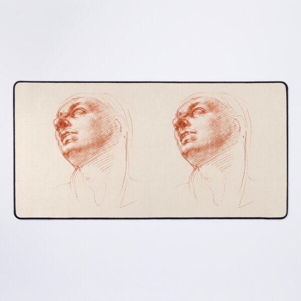 Item preview, Sanguine Head Study Looking Upward designed and sold by artofuniverse.