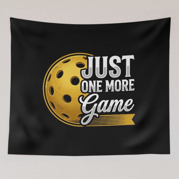 Item preview, Just One More Game Pickleball Player Enthusiast designed and sold by Doodleoub.