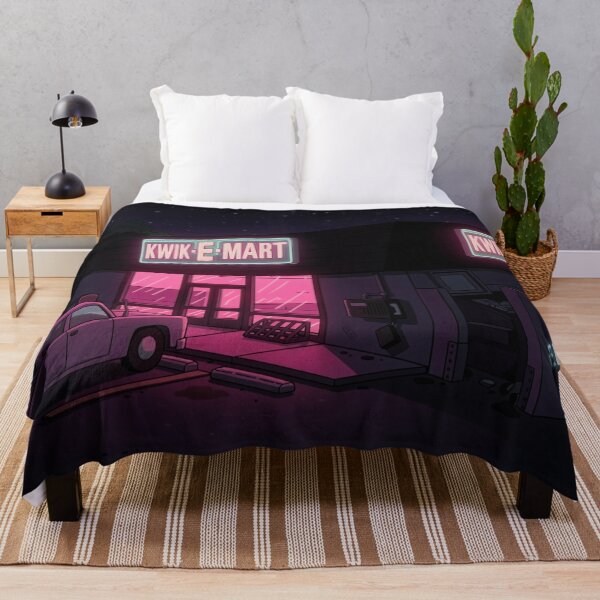 Item preview, Kwik E Mart At Night designed and sold by Pop-And-Pixels.