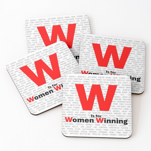 Item preview, W is for Women Winning designed and sold by BaseballBiz.