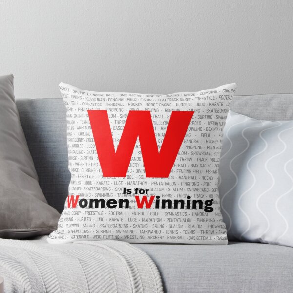 Item preview, W is for Women Winning designed and sold by BaseballBiz.