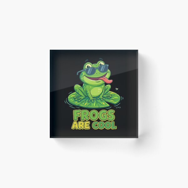 Item preview, Frgs Are Cool Frog Lover Amphibian Animal Wildlife Enthusiast designed and sold by Doodleoub.