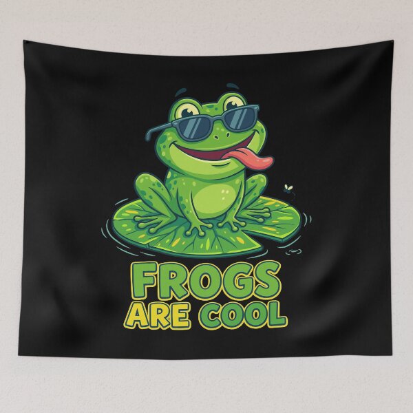 Item preview, Frgs Are Cool Frog Lover Amphibian Animal Wildlife Enthusiast designed and sold by Doodleoub.