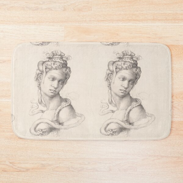 Item preview, Idealized Head with Curly Braided Hair designed and sold by artofuniverse.