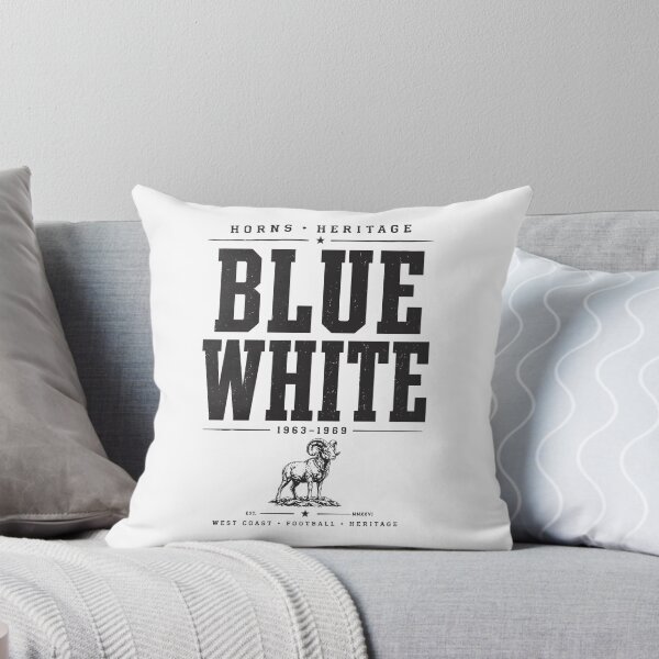 Item preview, Blue White 1963–1969 — Vintage West Coast Football Heritage designed and sold by elcarnero.