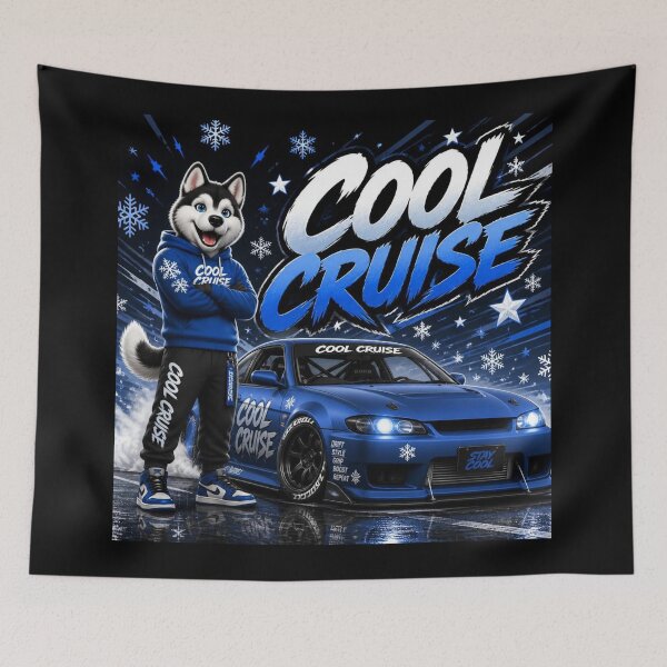 Item preview, Cool Cruise Kawaii Sports Car Sticker PNG | Cute Husky Racing Mascot | Retro Streetwear Graphic | Original Vinyl Decal Gift designed and sold by Stylestickers55.