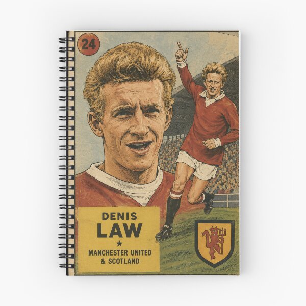 Item preview, Denis Law - Trading Card designed and sold by halibutgoatramb.