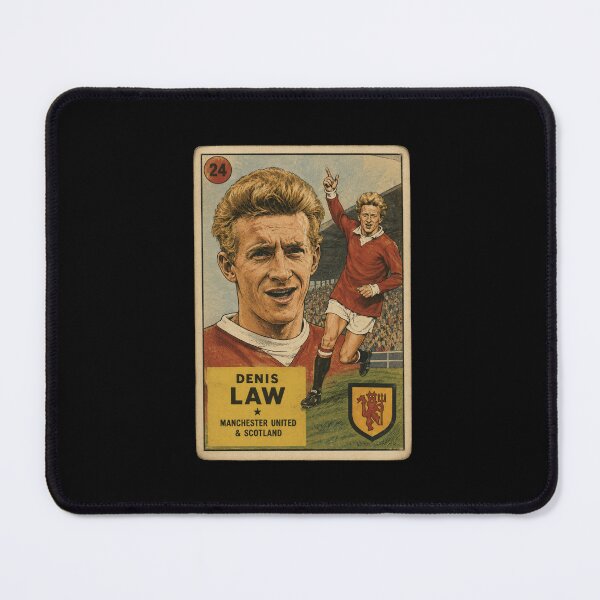 Item preview, Denis Law - Trading Card designed and sold by halibutgoatramb.
