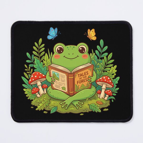 Item preview, Tales Of The Forest Frog Reading Book Nature Lover designed and sold by Doodleoub.