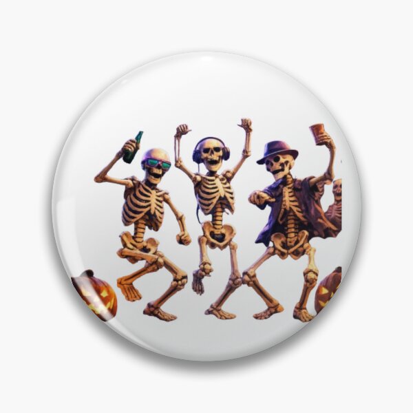 Item preview, Dancing Skeleton Party Design – Funny Halloween Artwork for All Products designed and sold by EdgeSphere.