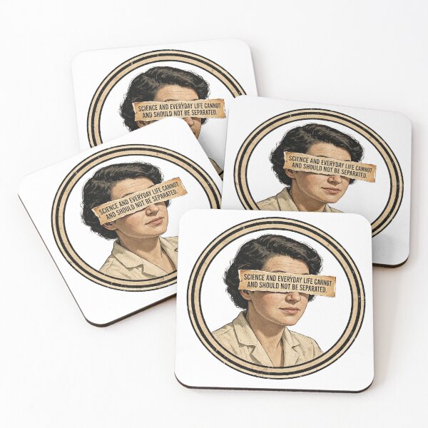 Item preview, Woman In STEM Rosalind Franklin - Science And Everyday Life Quote designed and sold by Neurospicy Trolls.