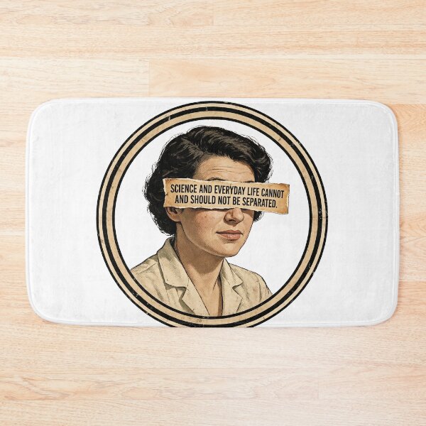 Item preview, Woman In STEM Rosalind Franklin - Science And Everyday Life Quote designed and sold by Neurospicy Trolls.