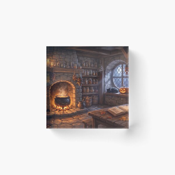 Item preview, The Witch's Kitchen designed and sold by RedPeaStudio.