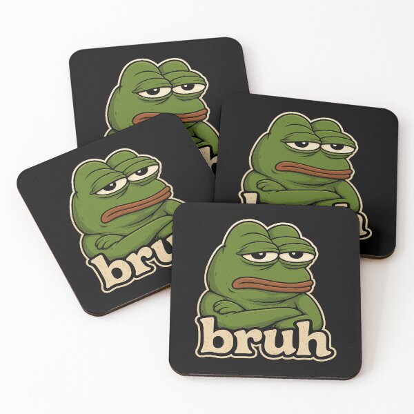 Artikelvorschau, Bruh (Enttäuscht) Pepe der Frosch Meme Internet-Slang entworfen und verkauft von Doodleoub.