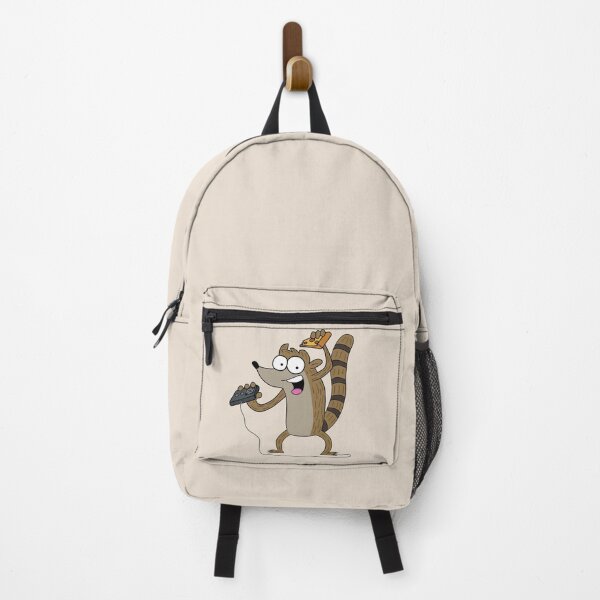 Item preview, Rigby  & Pizza & Video Game designed and sold by Karamram Studio.